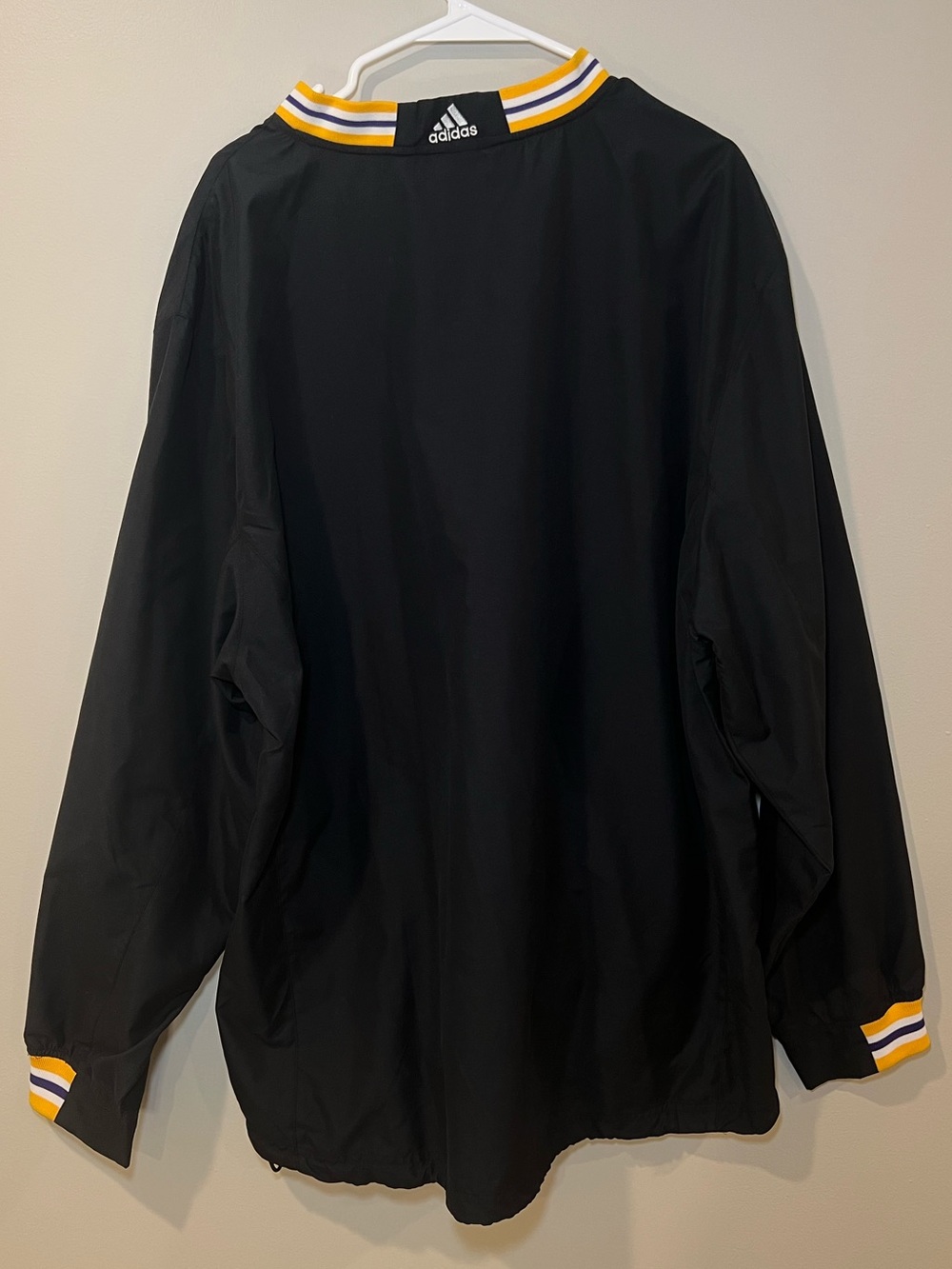 Adidas Los Angeles Lakers Basketball Pullover Windbreaker Jacket - Picture 4 of 7